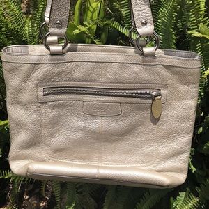 Coach All Leather Handbag